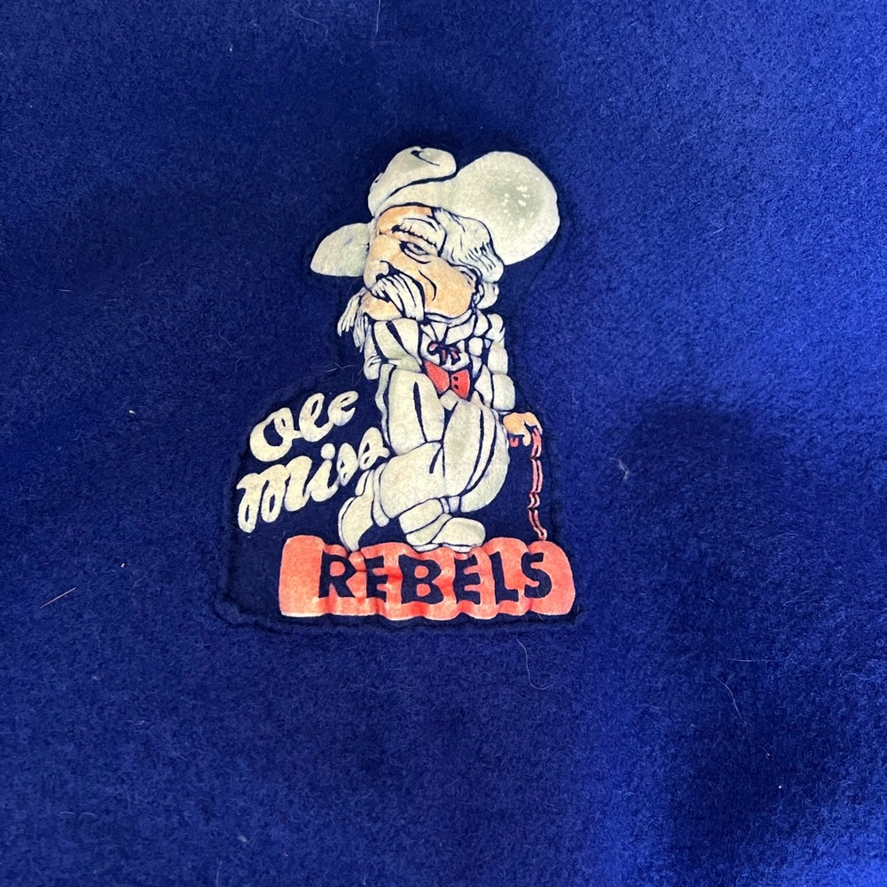 Pendleton Wool Blanket Ole Miss Rebels Vintage Blanket